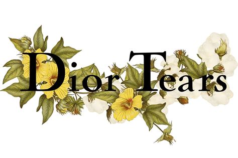 dior tears official site.